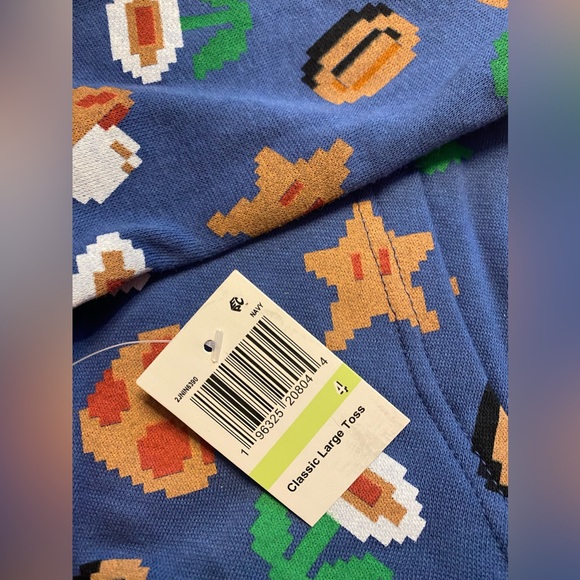 Super Mario Graphic Hoodie Pullover Size 4 - Picture 3 of 7